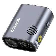 Велокомпресор універсальний Baseus PrimeTrip Series Portable Bike Pump акумуляторний 1750mAh 45W Сірий