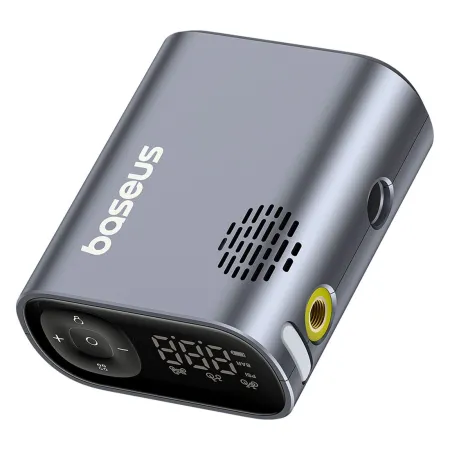 Велокомпресор універсальний Baseus PrimeTrip Series Portable Bike Pump акумуляторний 1750mAh 45W Сірий