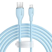 Кабель Baseus Pudding Series Fast Charging Data Cable USB to Lightning 2.4A 2m Голубой