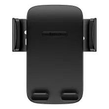 Автодержатель для телефона Baseus Easy Control Clamp Car Mount Holder Pro Suction Cup Version на торпедо и в воздуховод Черный