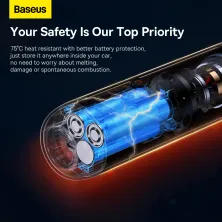 Акумуляторний пилосос Baseus A3lite Car Vacuum Cleaner 100 Вт 12000 Па Білий