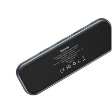 USB-хаб Baseus 5in1 Multi-functional 5-Port Type-C HUB Adapter Type-C to USB3.0*4, Type-C(PD)*1 Сірий