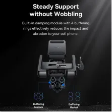 Тримач телефону на велосипед Baseus GoTrip Series Bike Phone Mount Rearview Mirror з кріпленням на дзеркало Чорний