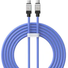 Кабель Baseus CoolPlay Series Fast Charging Data Cable Type-C to Type-C 100W 20V 5A 2m Синій