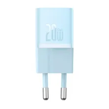 Сетевое зарядное устройство Baseus GaN5 Fast Charger 1C PD3.0 20W Type-C 3A Голубой