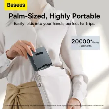 Подставка для планшета настольная Baseus Desktop Biaxial Foldable Metal Stand for Tablets Серый