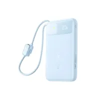 УМБ Baseus EnerFill FC11 10000mAh 22.5W и двумя встроенными кабелями Type-C 22.5W Голубой