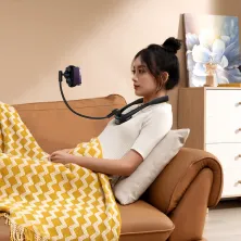Держатель для телефона на шею Baseus ComfortJoy Series Neck Phone Holder Черный