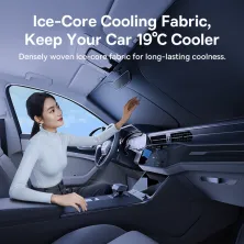 Солнцезащитная шторка автомобильная Baseus GoTrip DT1 Single Car Windshield Sunshade 80х150 см Черный