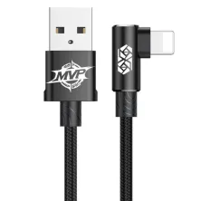Кабель Baseus MVP Elbow Cable USB to Lightning 2A 1m Чорний