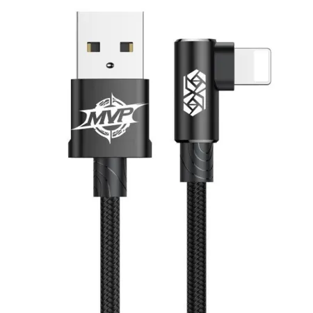 Кабель Baseus MVP Elbow Cable USB to Lightning 2A 1m Черный