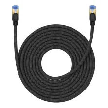 Кабель Baseus High Speed CAT7 Seven Types RJ45 10Gigabit Network Cable Ethernet Круглый 10m Черный