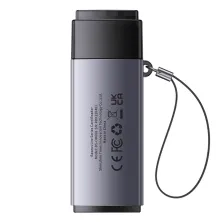Кардридер Baseus Lite Card Card Reader USB, SD/TF Cards Серый