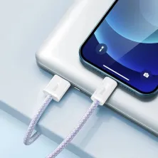 Кабель Baseus Dynamic Series Fast Charging USB to Lightning 2.4A 1m Фиолетовый