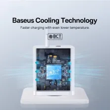 Сетевое зарядное устройство Baseus Cube Fast Charger QC3.0+PD3.0 30W USB+Type-C 3A Черный