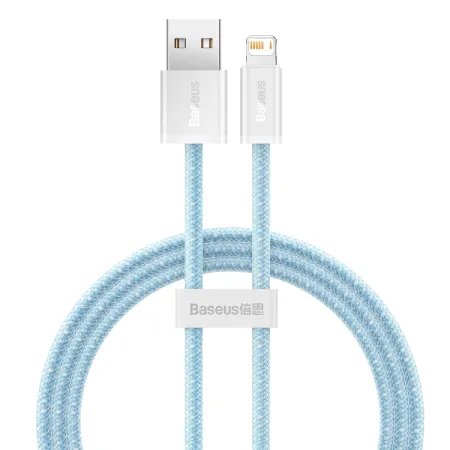 Кабель Baseus Dynamic Series Fast Charging USB to Lightning 2.4A 1m Голубой