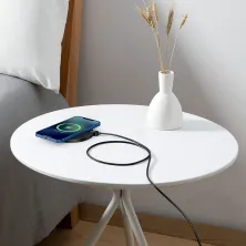 Бездротовий зарядний пристрій Baseus LED Display Gen 2 Wireless Charger с технологией Qi 15W Чорний