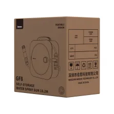 Минимойка органайзер Baseus GF8 Self-storage Water Spray Gun с шлангом 16.2 метров Черный