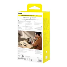 УМБ Baseus Free2Pull with Retractable Cable 20000mAh 65W с технологией QC3.0+PD3.0 и Type-C кабелем 60W Серый