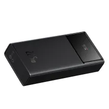 УМБ Baseus Star-Lord Digital Display 20000mAh 22.5W с технологией QC3.0+PD3.0 2USB+Type-C + Кабель USB to Type-C Черный