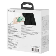 Бездротовий зарядний пристрій Baseus Simple Mini Magnetic з функцією MagSafe і Qi 15W Зелений