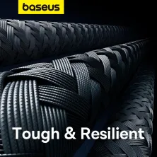 Кабель Baseus Unbreakable Series Fast Charging Data Cable USB to Type-C 100W 20V 5A 1m Чорний