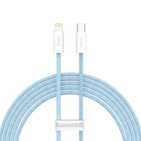 Кабель Baseus Dynamic Series Fast Charging Data Cable Type-C to Lightning PD 20W 2m Синій