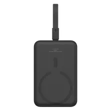 УМБ Baseus Magnetic Mini Wireless Fast Charge 10000mAh 20W 2.4A QC3.0+PD3.0 з функцією MagSafe та Qi 15W і iP 20W кабелем Чорний
