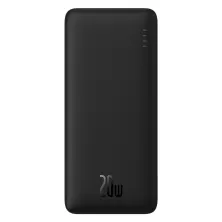 УМБ Baseus Airpow Fast Charge 20000mAh 20W 3A с технологией QC3.0+PD3.0 USB+Type-C + Кабель USB to Type-C Черный