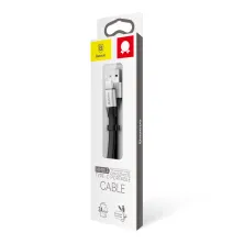 Кабель Baseus Nimble Portable Cable USB to Type-C 3A 0.23m Сріблястий