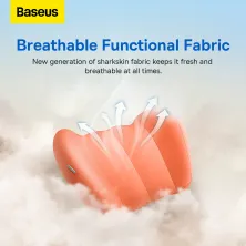 Подушка для спини Baseus ComfortRide Series Car Lumbar Помаранчевий