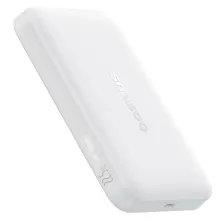 УМБ Baseus EnerFill FM11 Ultra-Mini Magnetic 2in1 10000mAh 22.5W 3A QC3.0+PD3.0 з Бездротовою зарядкою Qi 15W Білий