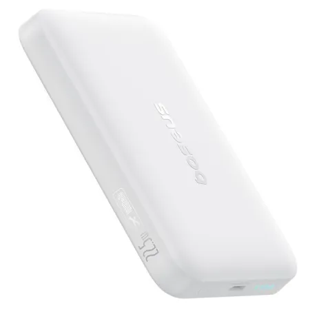 УМБ Baseus EnerFill FM11 Ultra-Mini Magnetic 2in1 10000mAh 22.5W 3A QC3.0+PD3.0 з Бездротовою зарядкою Qi 15W Білий