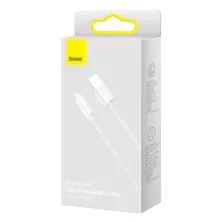 Кабель Baseus Dynamic Series Fast Charging USB to Lightning 2.4A 1m Белый