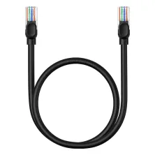Кабель Baseus High Speed CAT5 RJ45 Gigabit Network Cable Ethernet Круглый 0.5m Черный