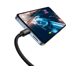 Кабель Baseus Superior Series Fast Charging Data Cable USB to Type-C 65W SUPERVOOC 1m Чорний