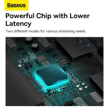 USB Переходник Baseus Lite Series Ethernet 100 Mbps Type-A to RJ45 Чорний