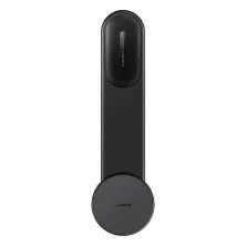 Бездротовий автомобільний зарядний пристрій Baseus C02 Magnetic Phone Holder Wireless Charger з функцією MagSafe і технологією Qi 15W Чорний