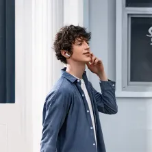 Бездротові Bluetooth навушники Baseus Bowie M3 з функцією шумозаглушення ANC Білий