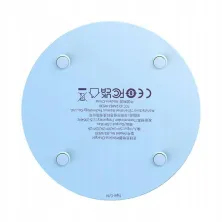 Бездротовий зарядний пристрій Baseus Simple 2 Wireless Charger з технологією Qi 15W Блакитний