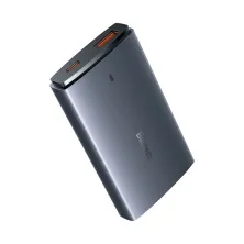 Сетевое зарядное устройство Baseus GaN5 Pro Ultra-Slim Fast Charger 65W USB+Type-C + кабель Baseus Type-C to Type-C 100W 20V/5A 1м Универсальное Серый