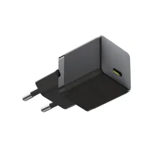 Мережевий зарядний пристрій Baseus Palm Fast Charger 1C PD3.0 30W Type-C 3A  + Кабель Type-C to Type-C 60W 20V/3A 1м Чорний