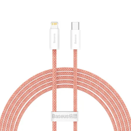 Кабель Baseus Dynamic Series Fast Charging Data Cable Type-C to Lightning PD 20W 2m Помаранчевий
