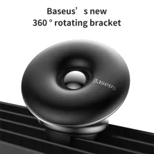 Автодержатель для телефона магнитный Baseus Star Ring Magnetic Car Bracket в воздуховод Черный