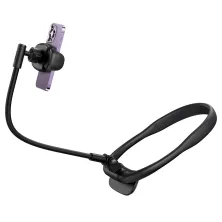 Держатель для телефона на шею Baseus ComfortJoy Series Neck Phone Holder Черный