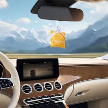 Ароматизатор в машину Baseus Margaret Car Air Freshener з ароматом Pomelo Coast Жовтий