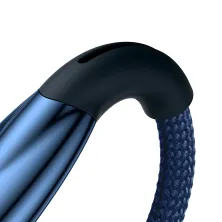 Кабель Baseus Glimmer Series Fast Charging Data Cable Type-C to Type-C 100W 20V 5A 1m Синій