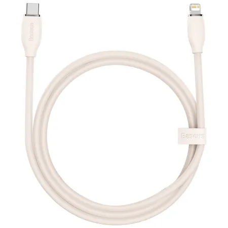 Кабель Baseus Jelly Liquid Silica Gel Fast Charging Data Cable Type-C to Lightning PD 20W 1.2m Рожевий