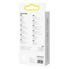 Кабель Baseus StarSpeed 3-in-1 Fast Charging Data Cable USB to Lightning+Type-C+MicroUSB 3.5А 1.2m Білий