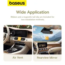 Ароматизатор в машину Baseus Margaret Car Air Freshener з ароматом Pomelo Coast Жовтий